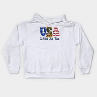 In God We Trust Kids Hoodie